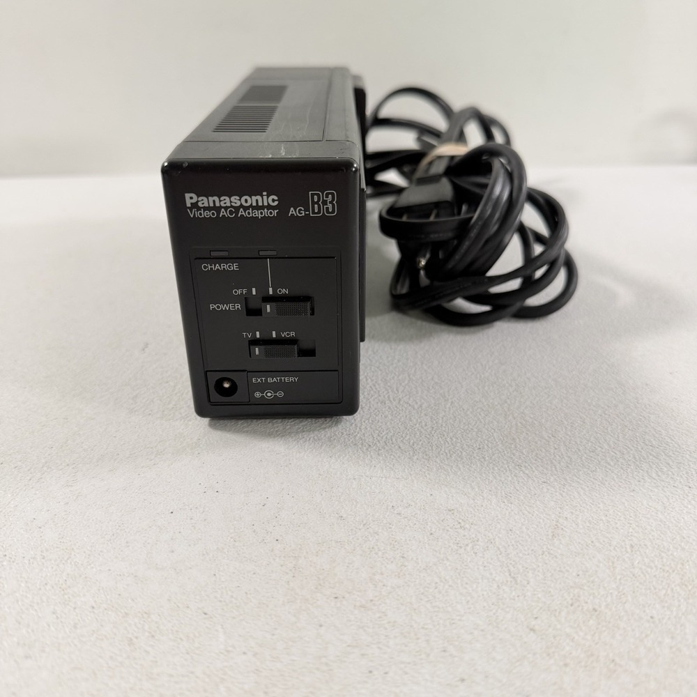 Vintage Panasonic AG-B3 Video AC Adapter Charger Power Supply Omnimovie Reporter